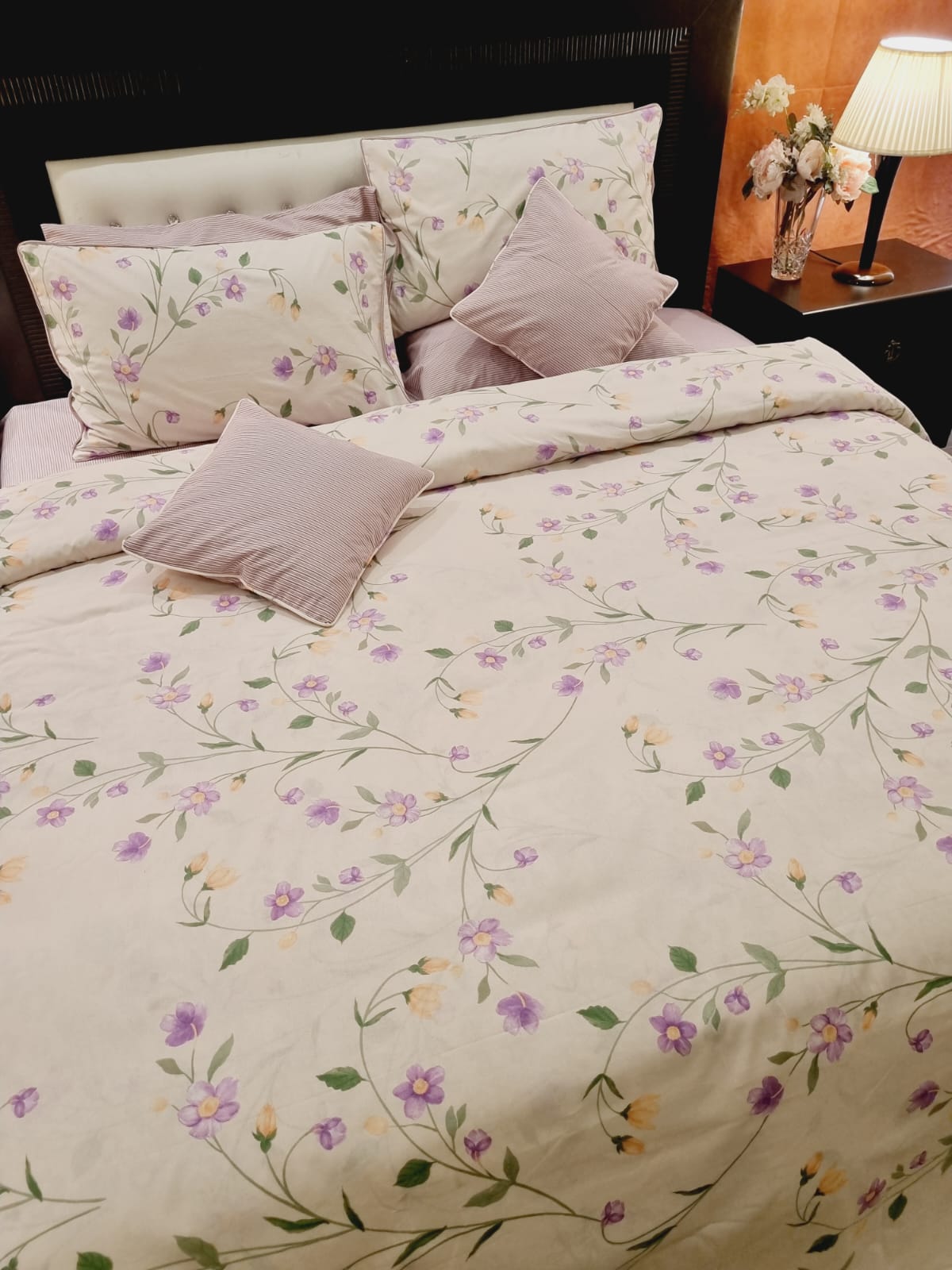 IV690 Cotton Duvet Cover Set - Without Filling