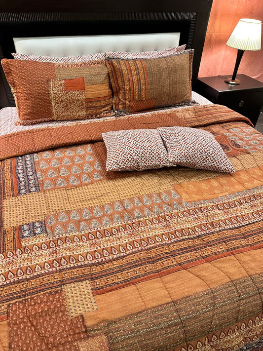 IV537 Cotton Comforter Set - Light Filling