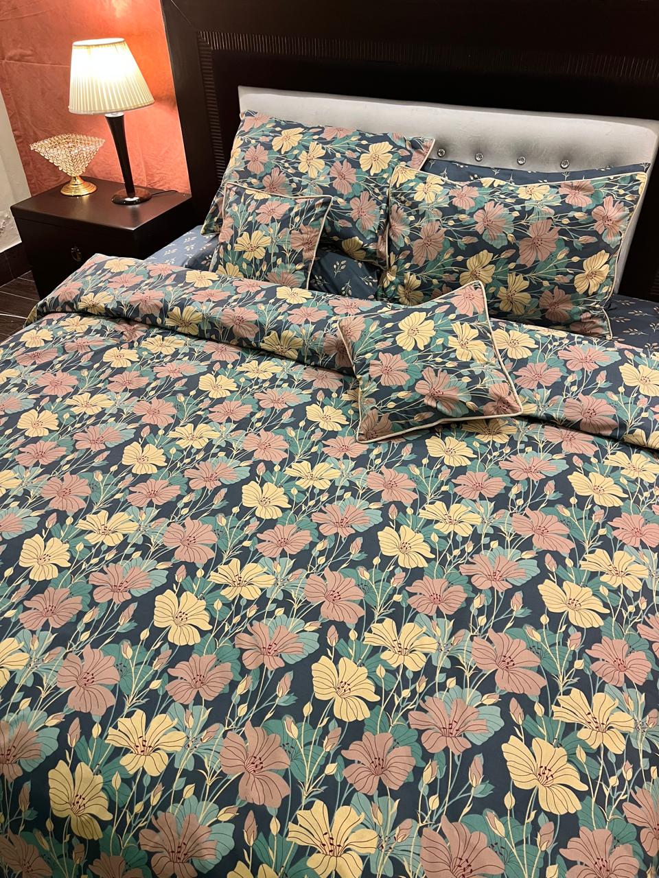 IV708 Cotton Duvet Cover Set - Without Filling