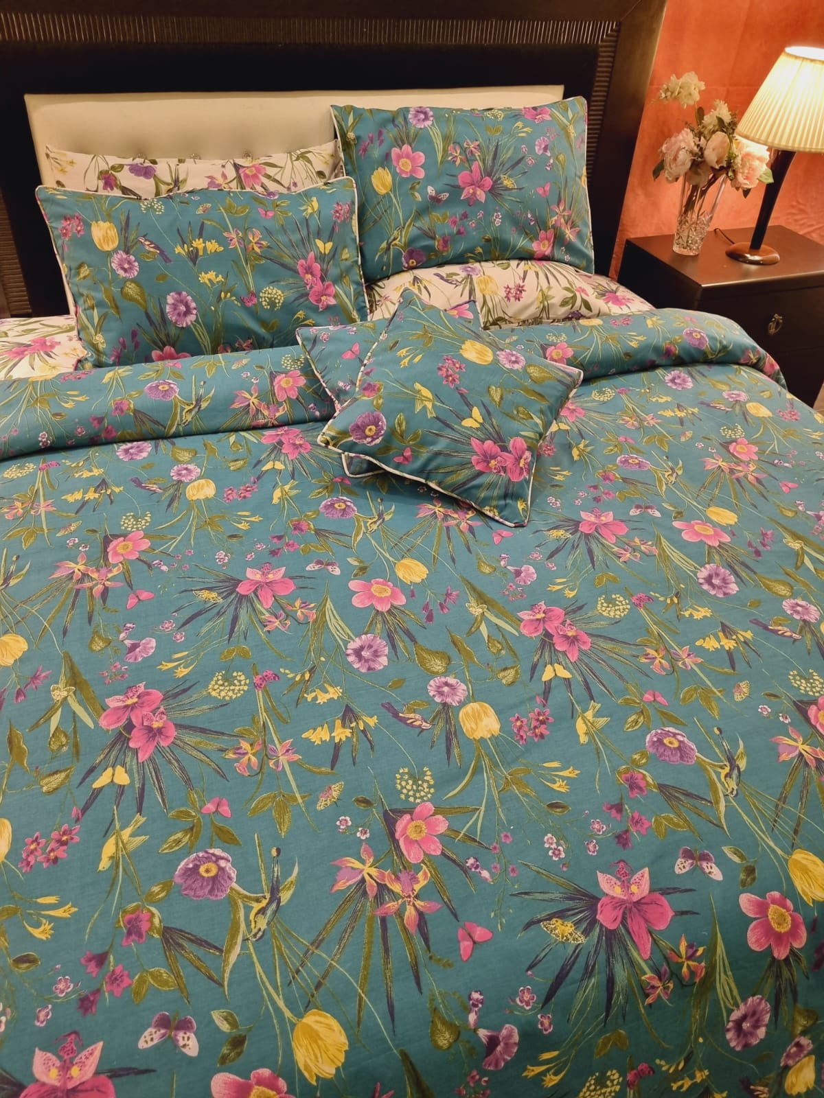 IV691 Cotton Duvet Cover Set - Without Filling