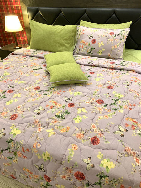 IV217 Cotton comforter Set - Light Filling