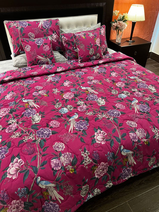 IV682 Cotton Comforter Set - Light Filling