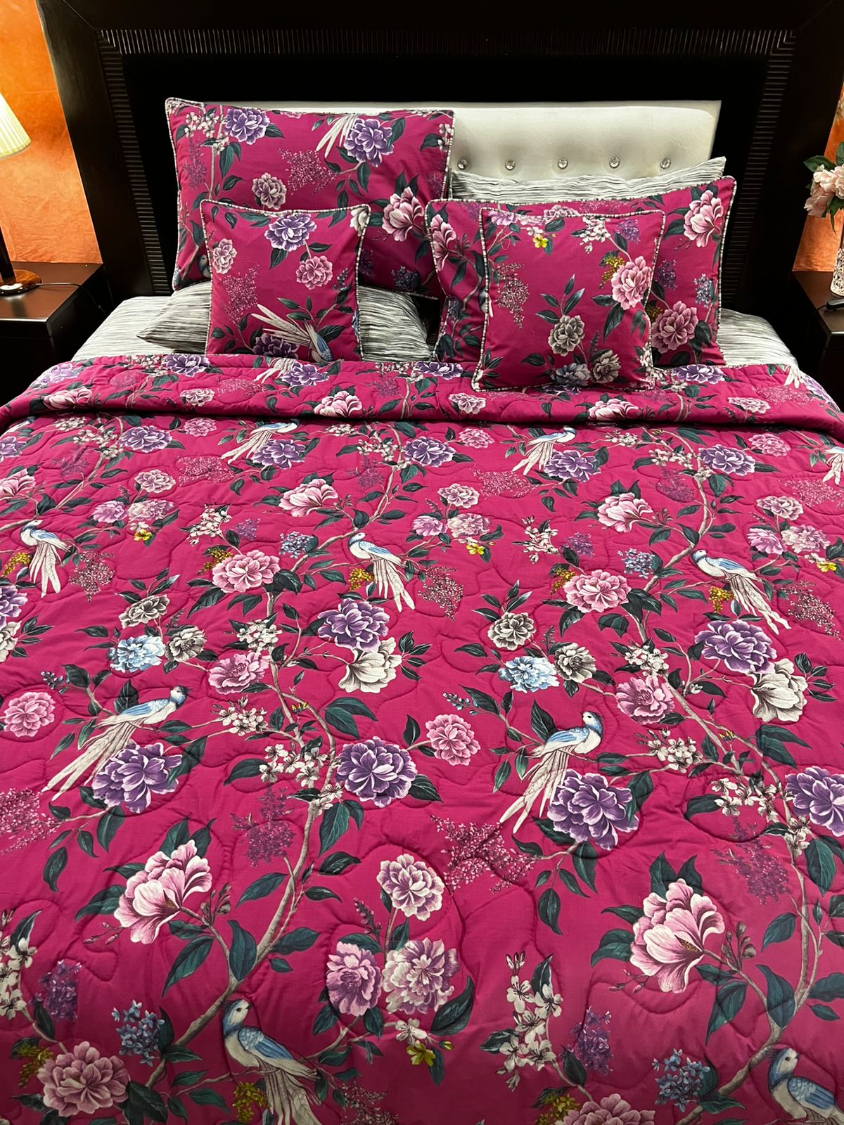 IV682 Cotton Comforter Set - Light Filling