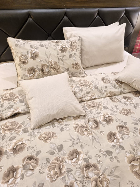 IV377 Cotton Comforter Set - Light Filling