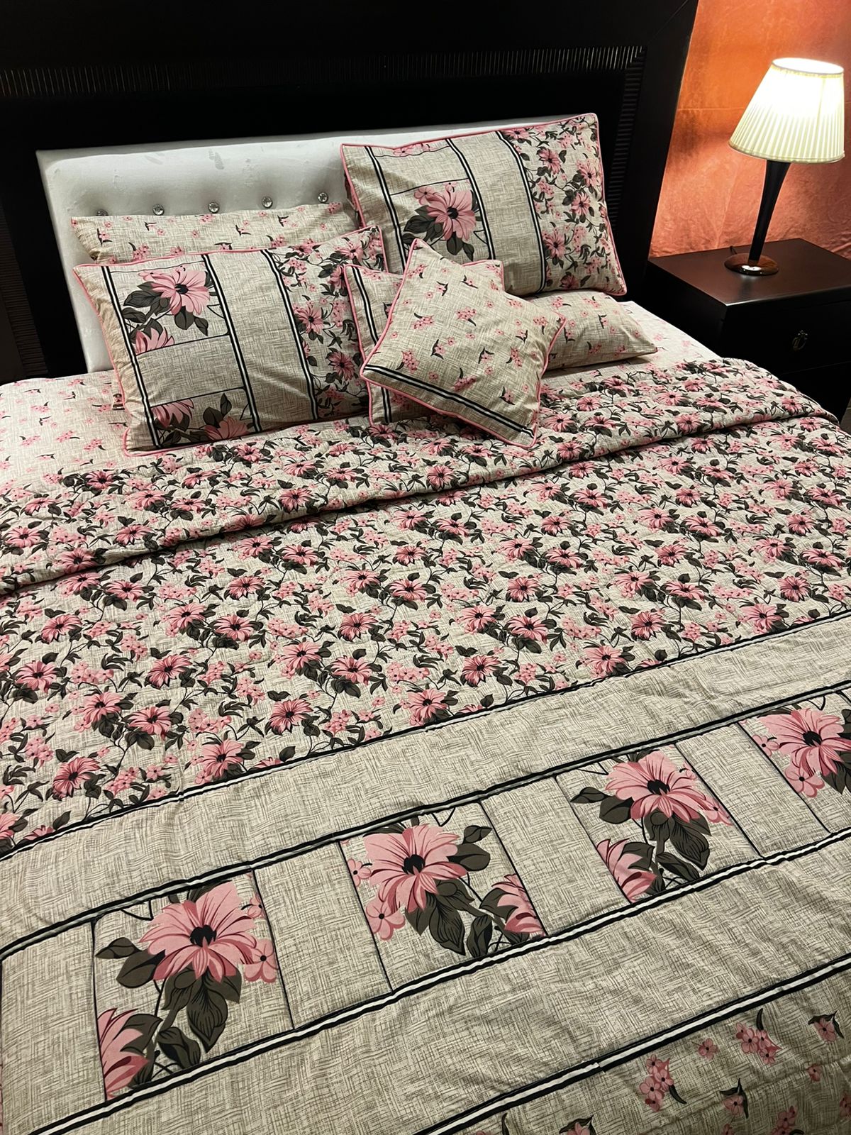 IV650 Cotton Comforter Set - Light Filling