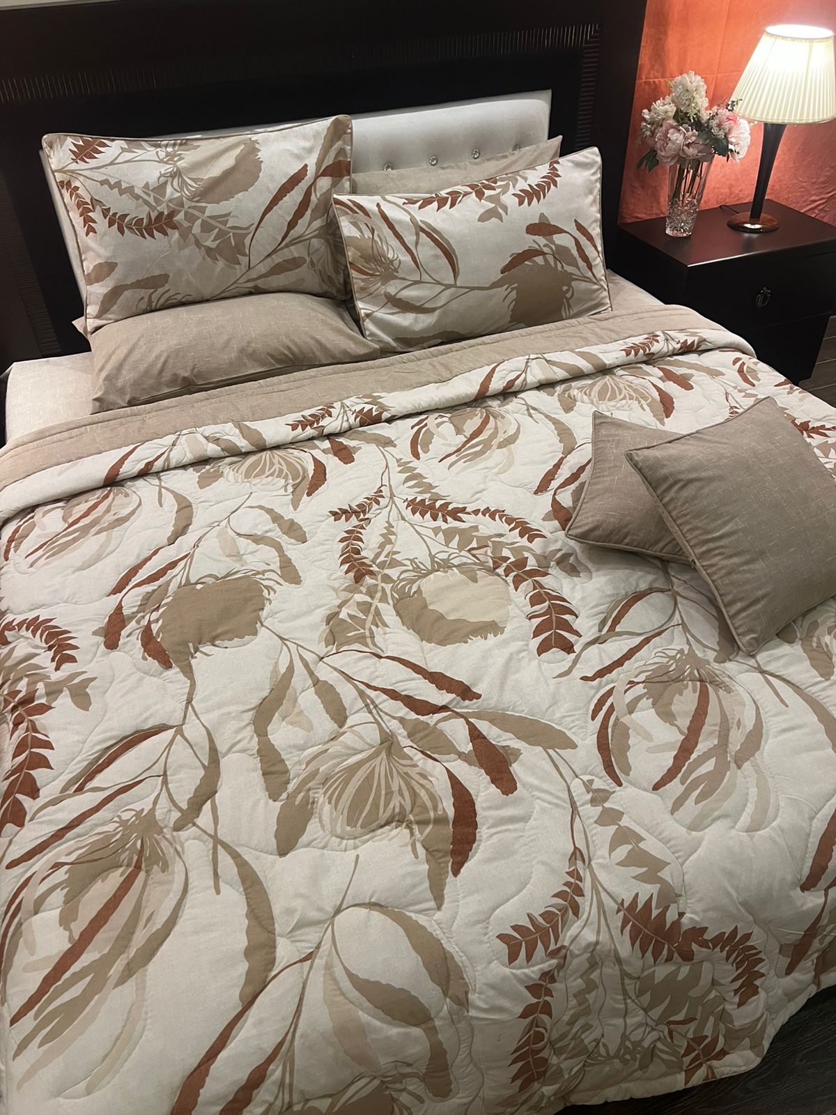 IV635 Cotton Duvet Cover Set - Without Filling