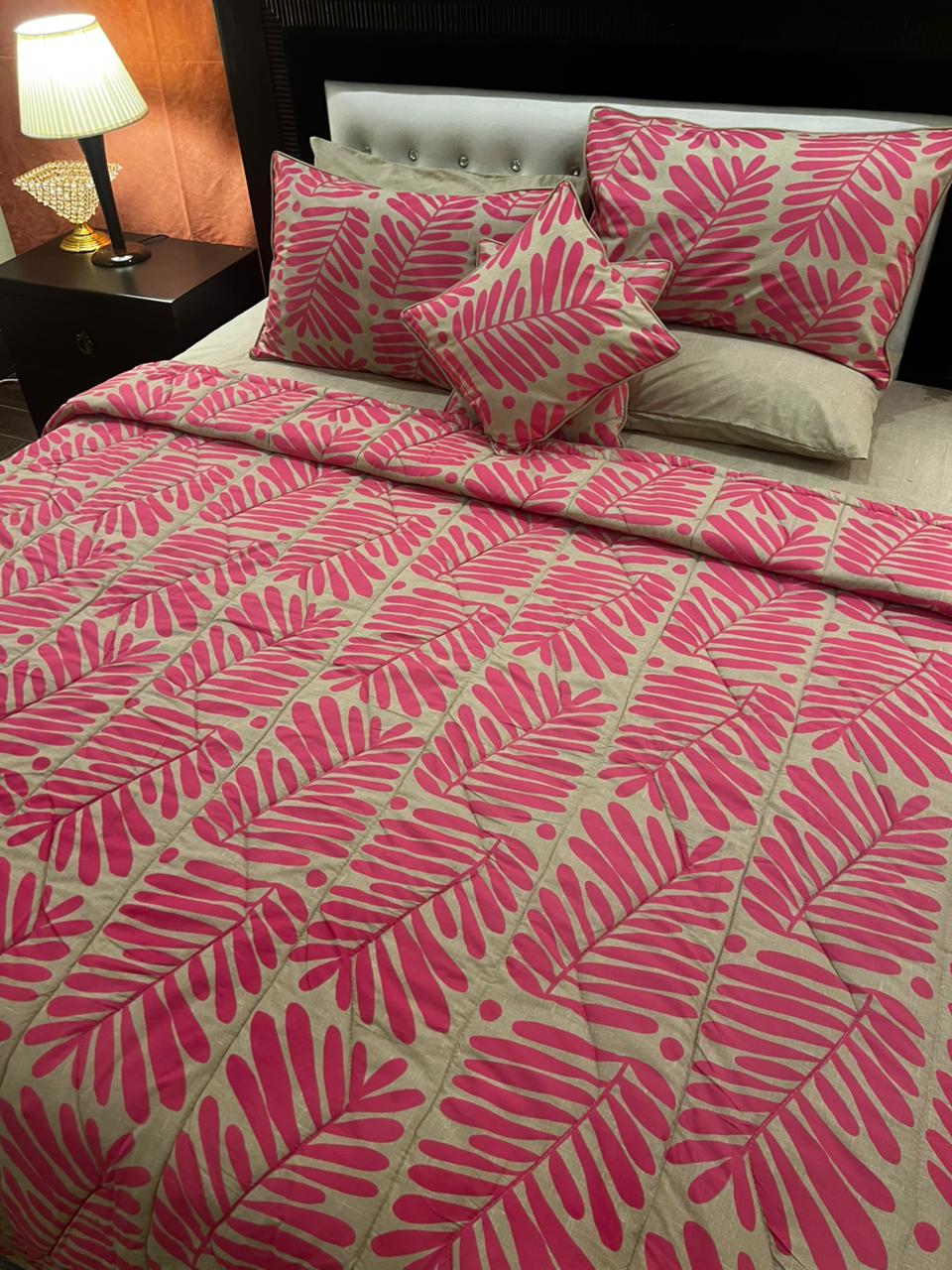 IV657 Cotton Comforter Set - Light Filling