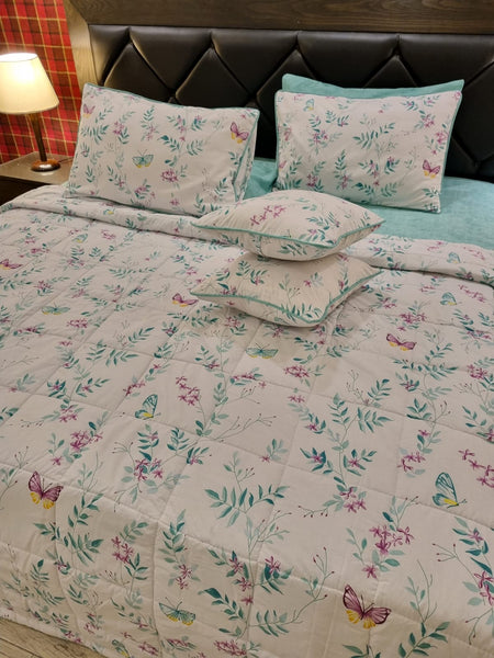 IV343 Cotton Comforter Set - Light Filling