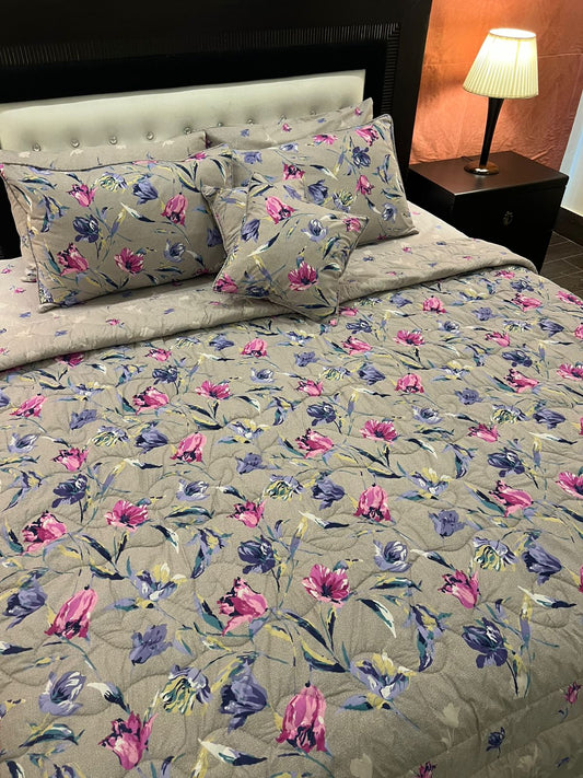 IV601 Cotton Comforter Set - Light Filling