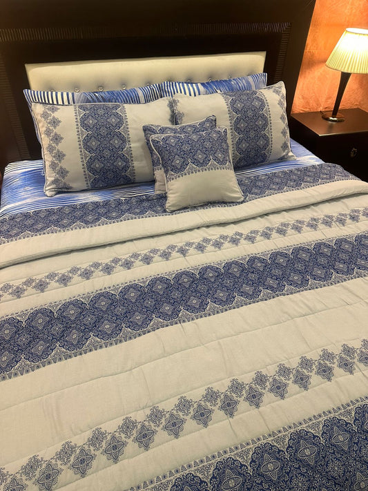 IV589 Cotton Comforter Set - Light Filling