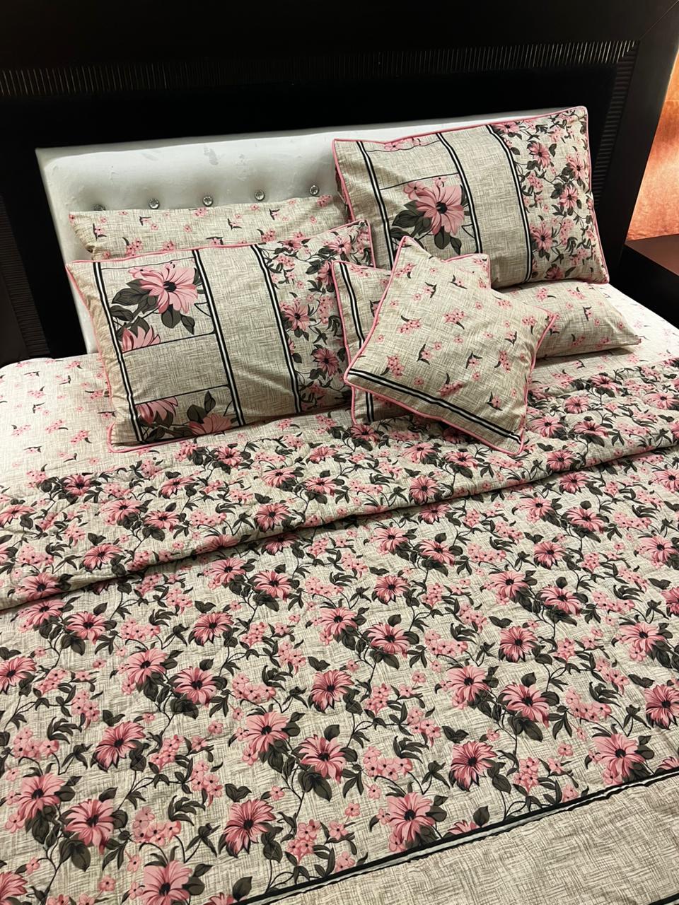 IV650 Cotton Comforter Set - Light Filling