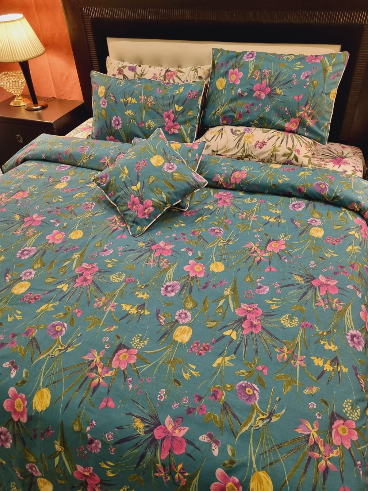 IV691 Cotton Duvet Cover Set - Without Filling