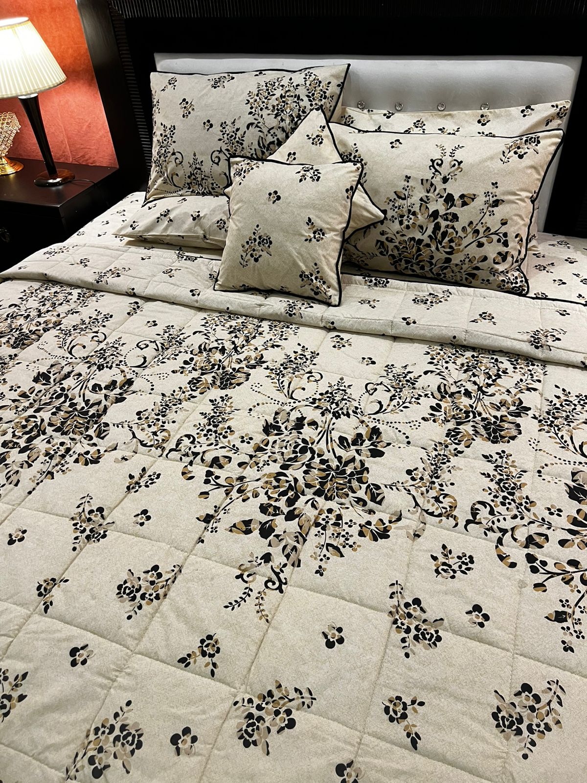 IV681 Cotton Comforter Set - Light Filling
