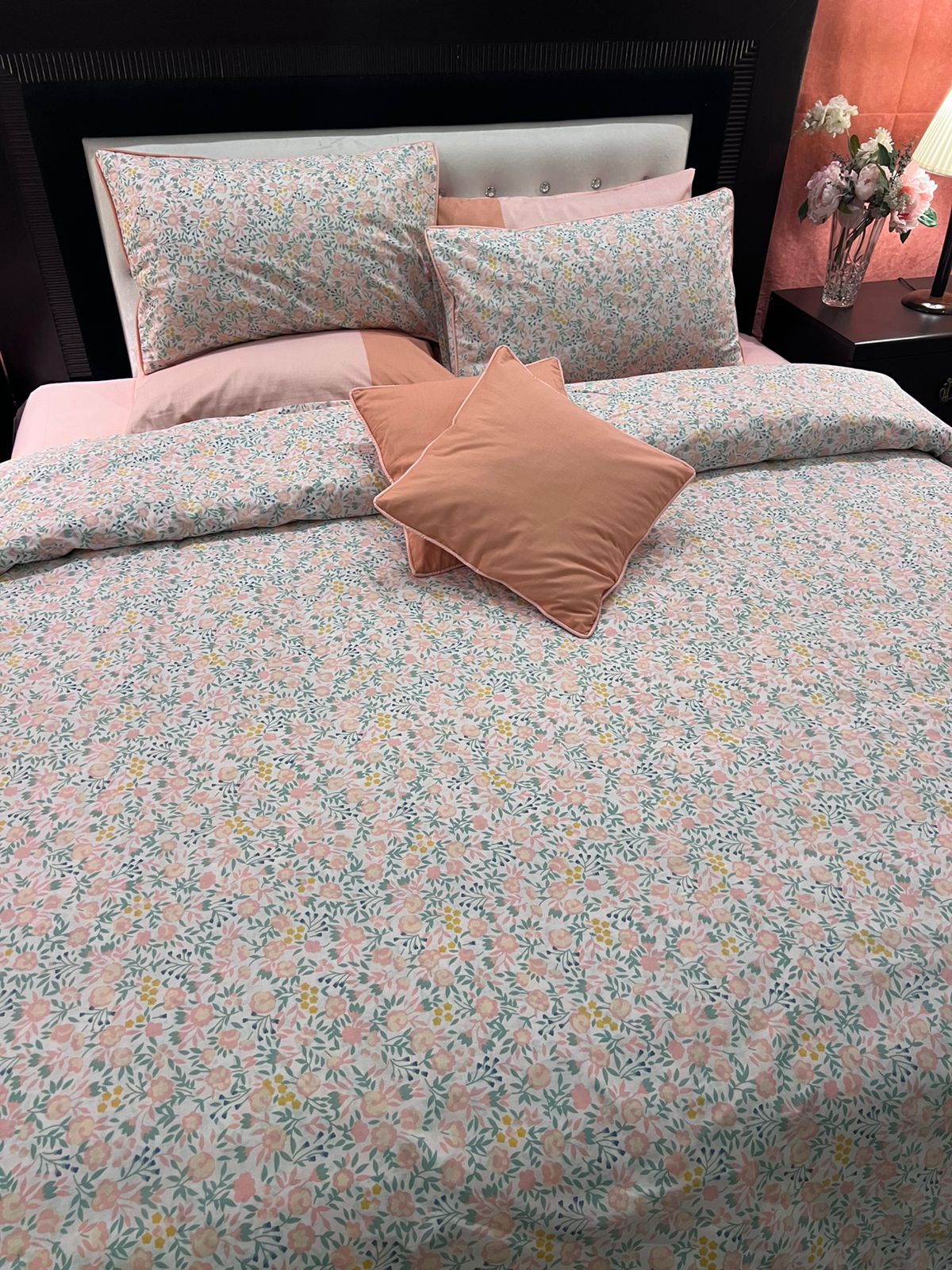 IV698 Cotton Comforter Set - Light Filling