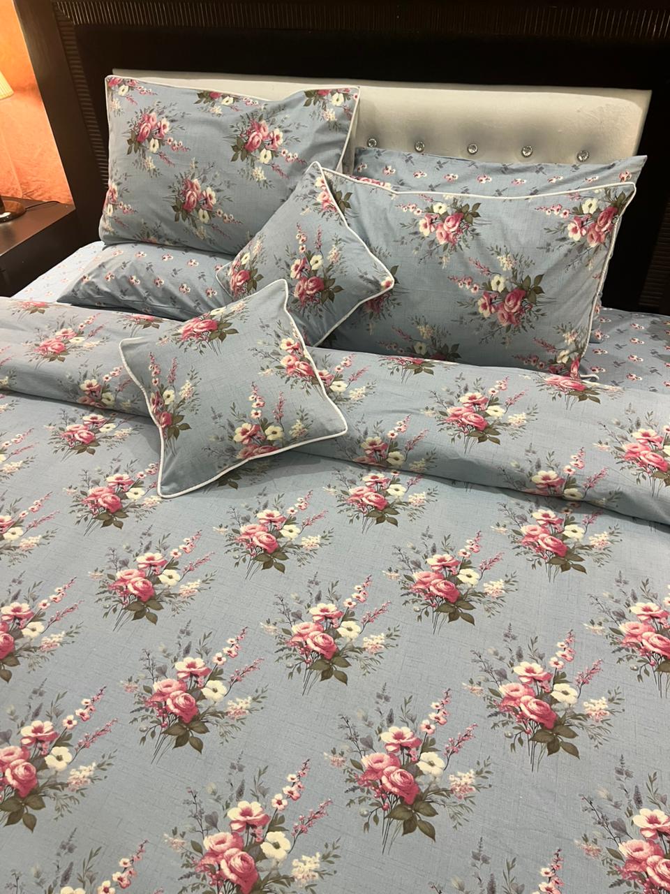 IV707 Cotton Duvet cover Set - Without Filling