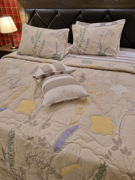 IV340 Cotton Comforter Set - Light Filling