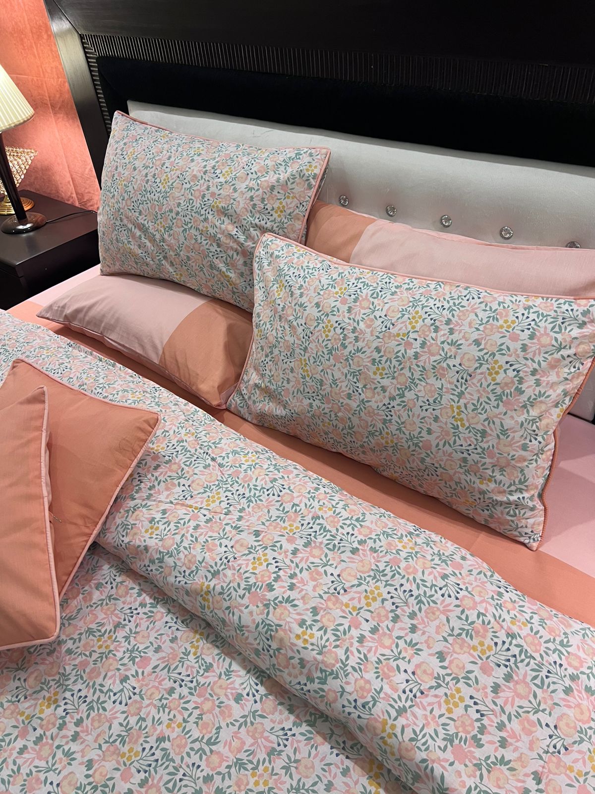 IV698 Cotton Comforter Set - Light Filling