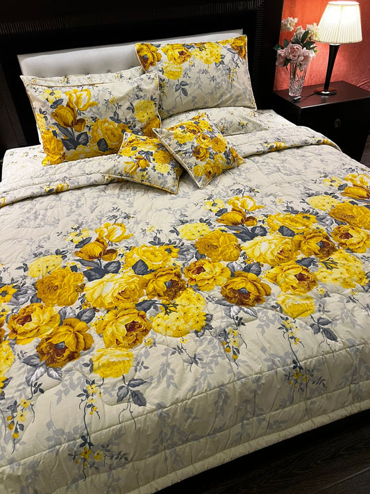IV679 Cotton Comforter Set - Light Filling