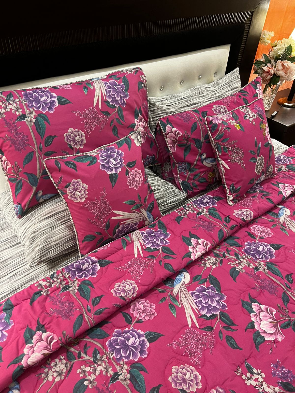 IV682 Cotton Comforter Set - Light Filling