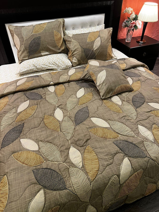 IV676 Cotton Comforter Set - Light Filling