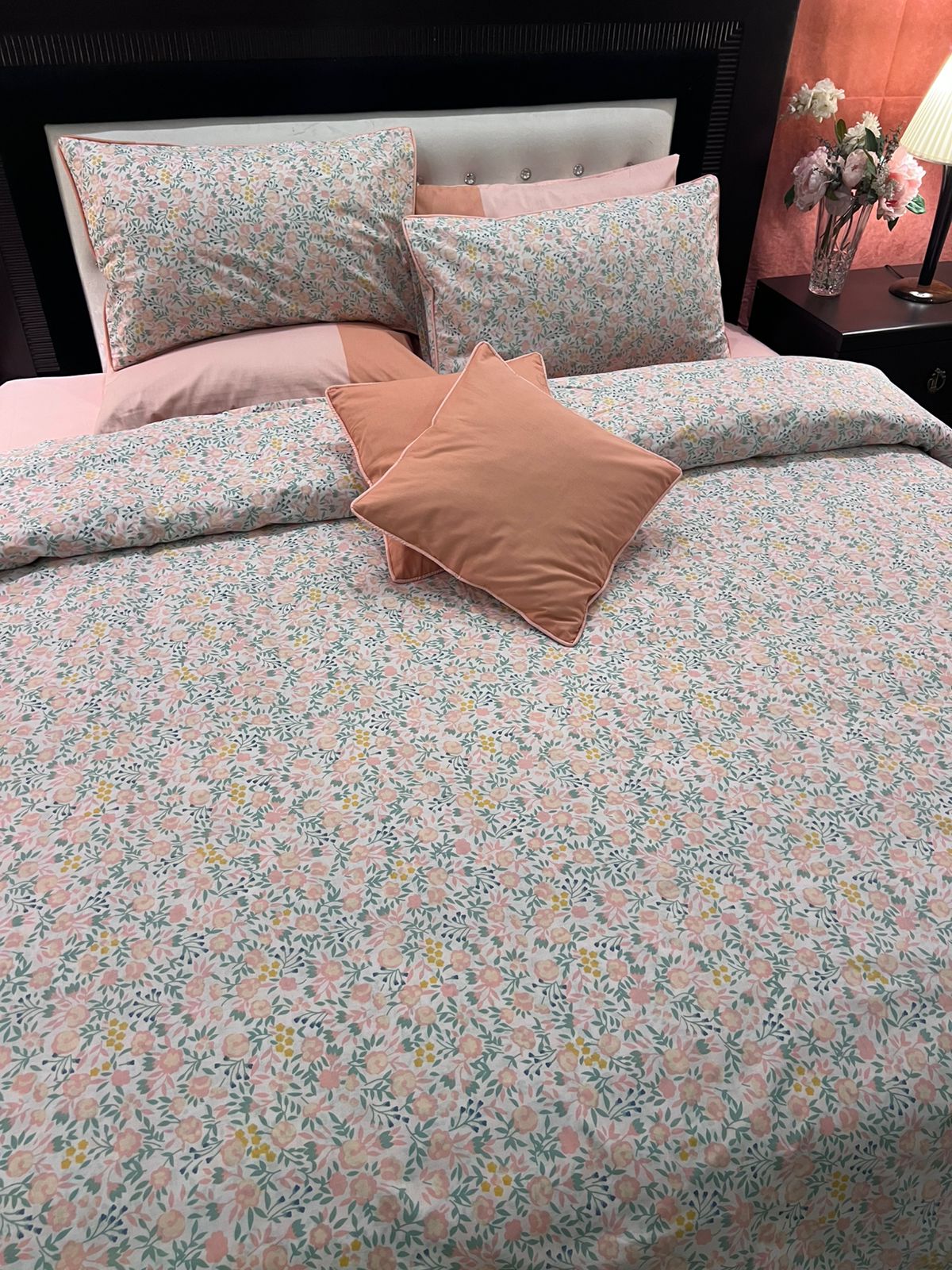 IV698 Cotton Comforter Set - Light Filling