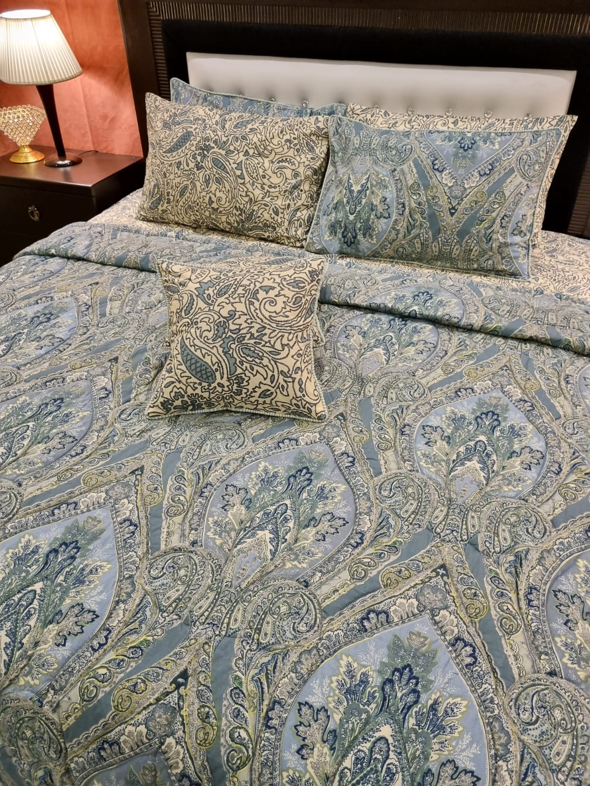 IV525 Percale Cotton Duvet Cover Set - Without Filling