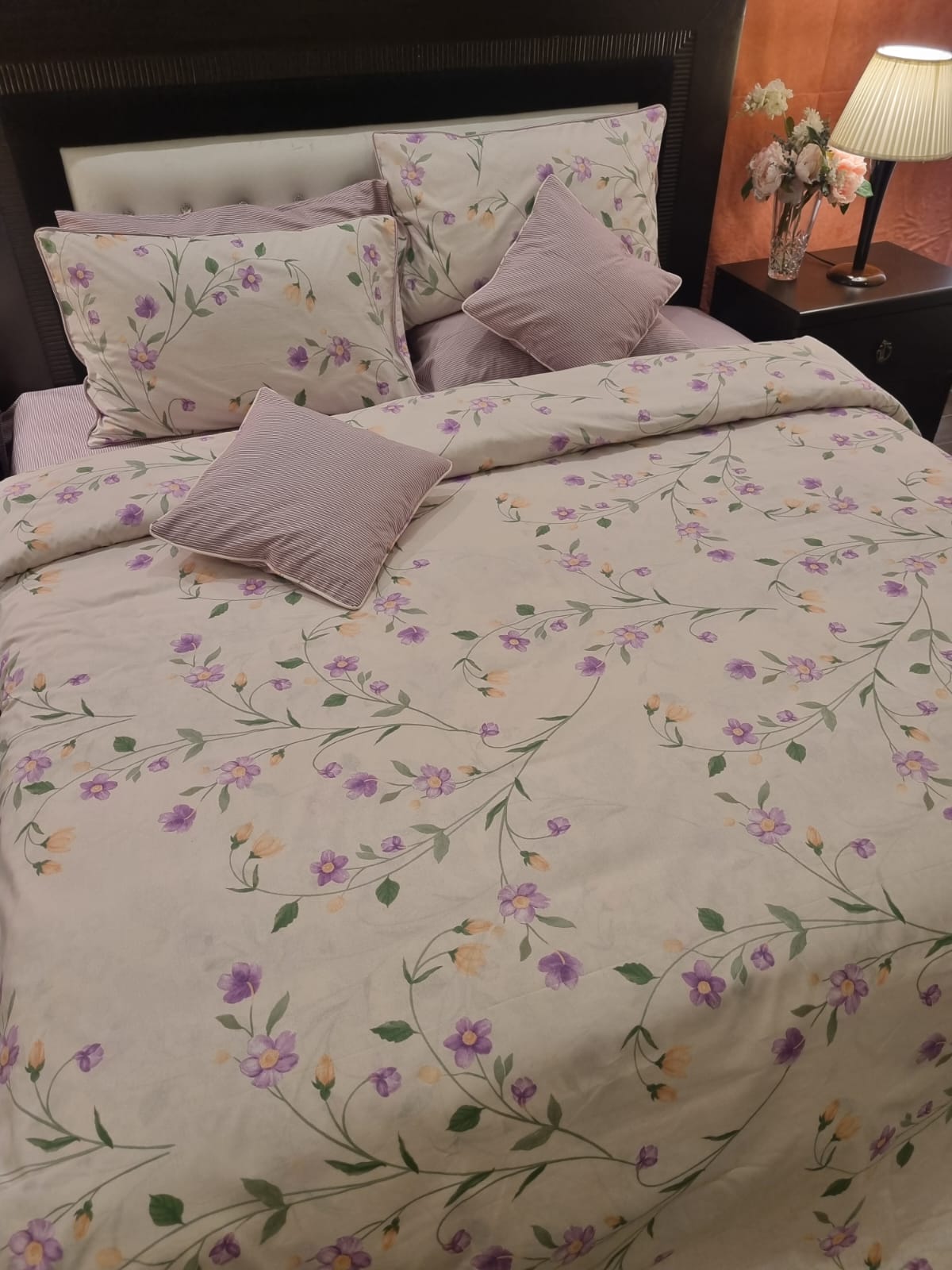 IV690 Cotton Duvet Cover Set - Without Filling