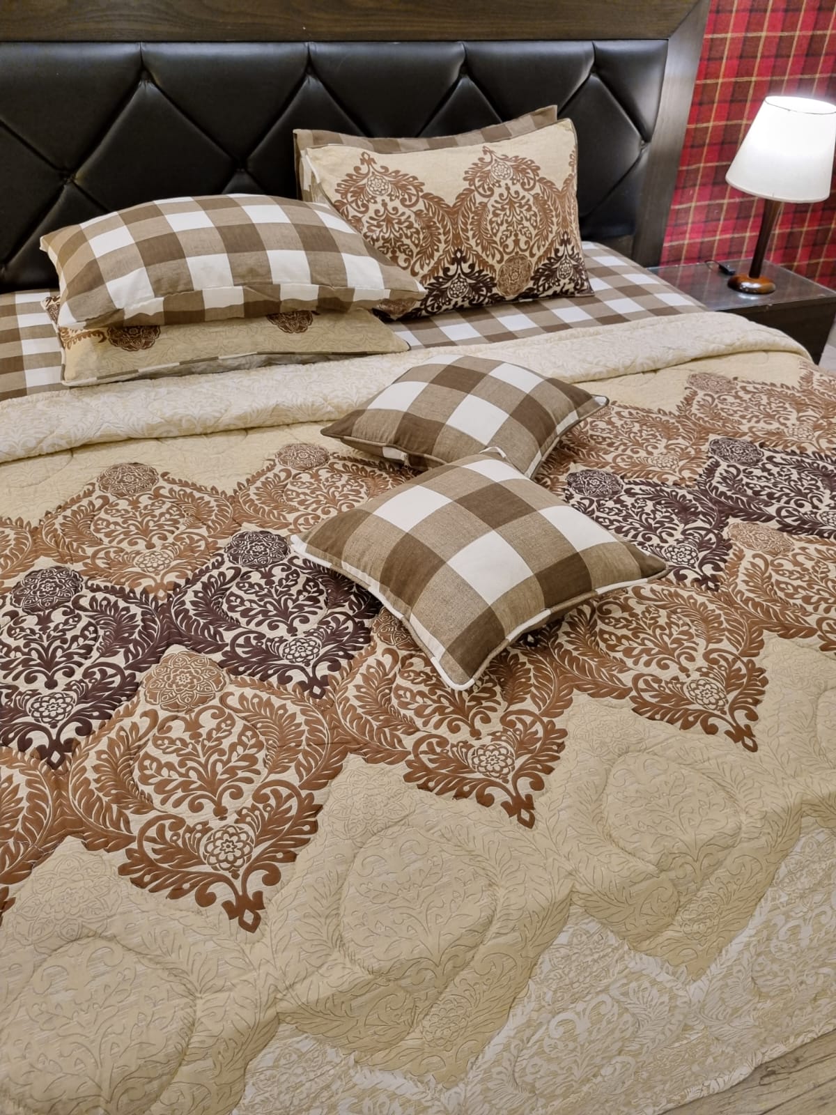 IV338 Cotton Comforter Set - Light Filling