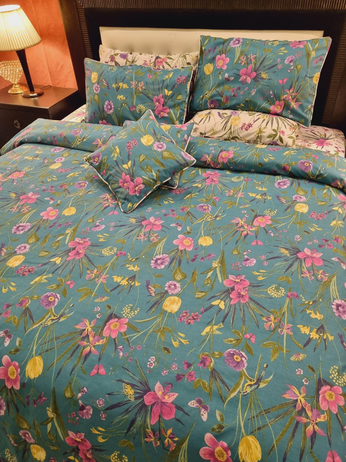 IV691 Cotton Duvet Cover Set - Without Filling