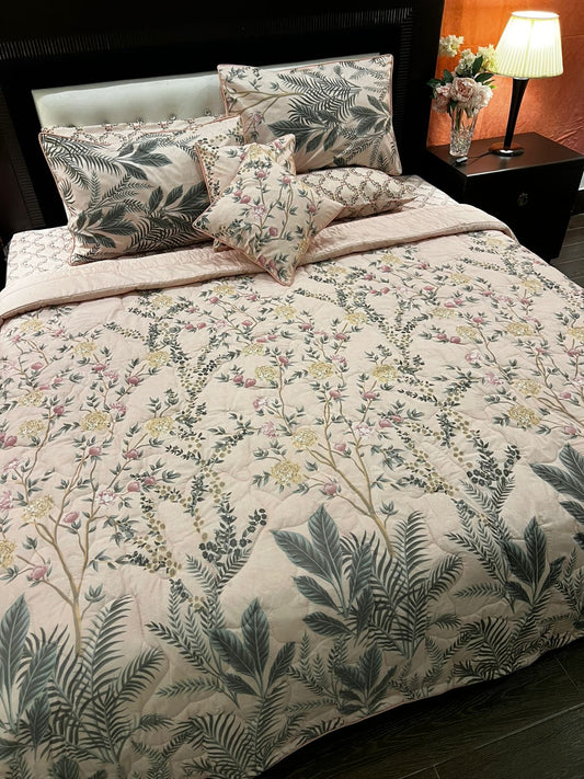 IV683 Cotton Comforter Set - Light Filling