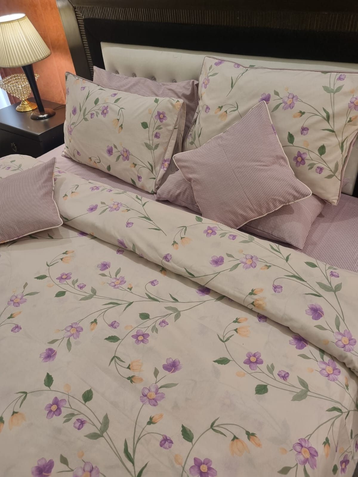 IV690 Cotton Duvet Cover Set - Without Filling