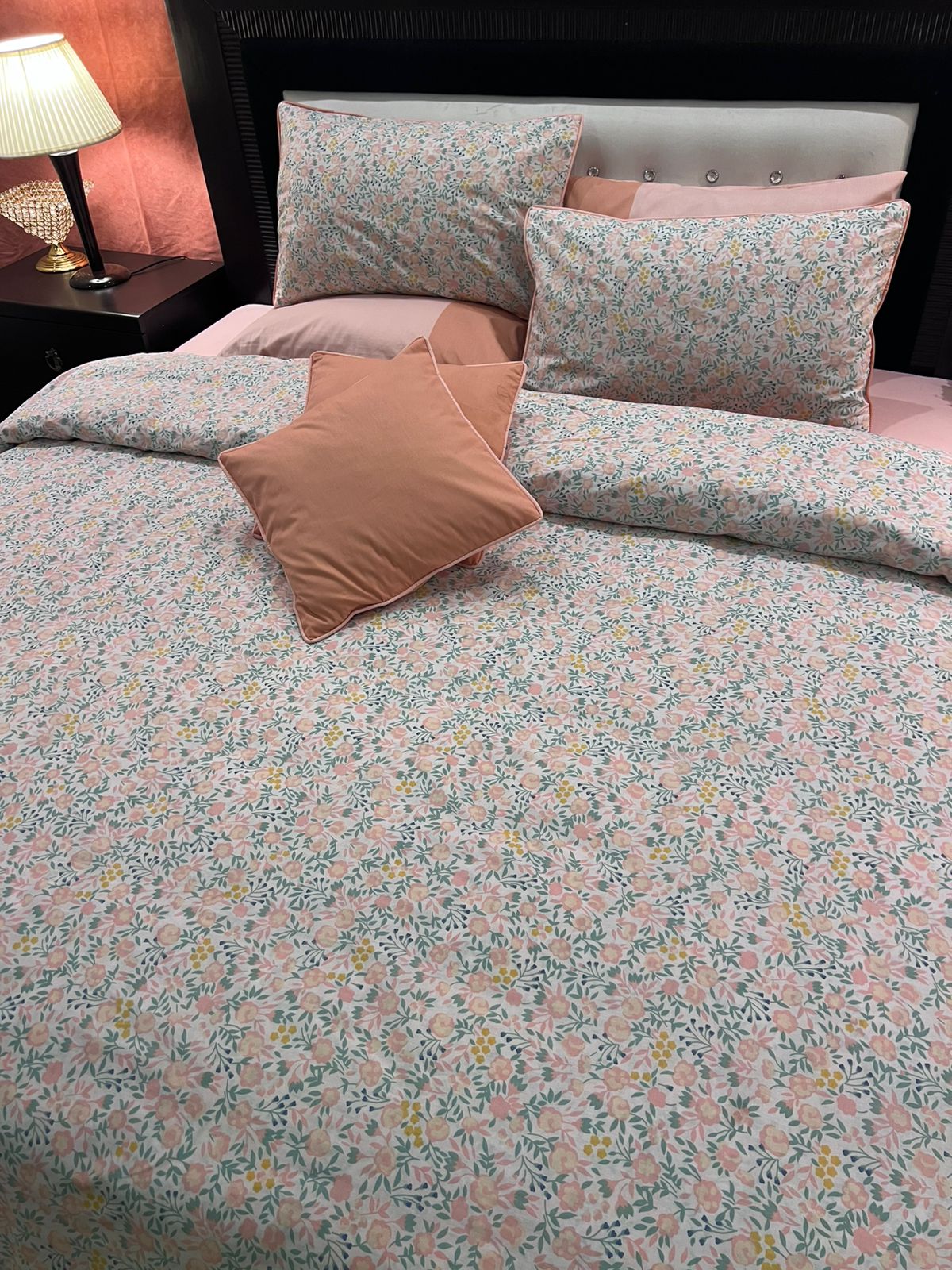 IV698 Cotton Comforter Set - Light Filling