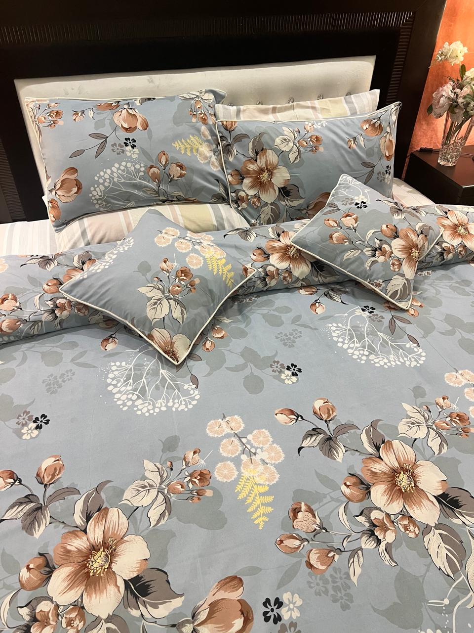 IV709 Cotton Duvet Cover Set - Without Filling