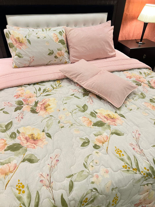 IV576 Cotton Comforter Set - Light filling