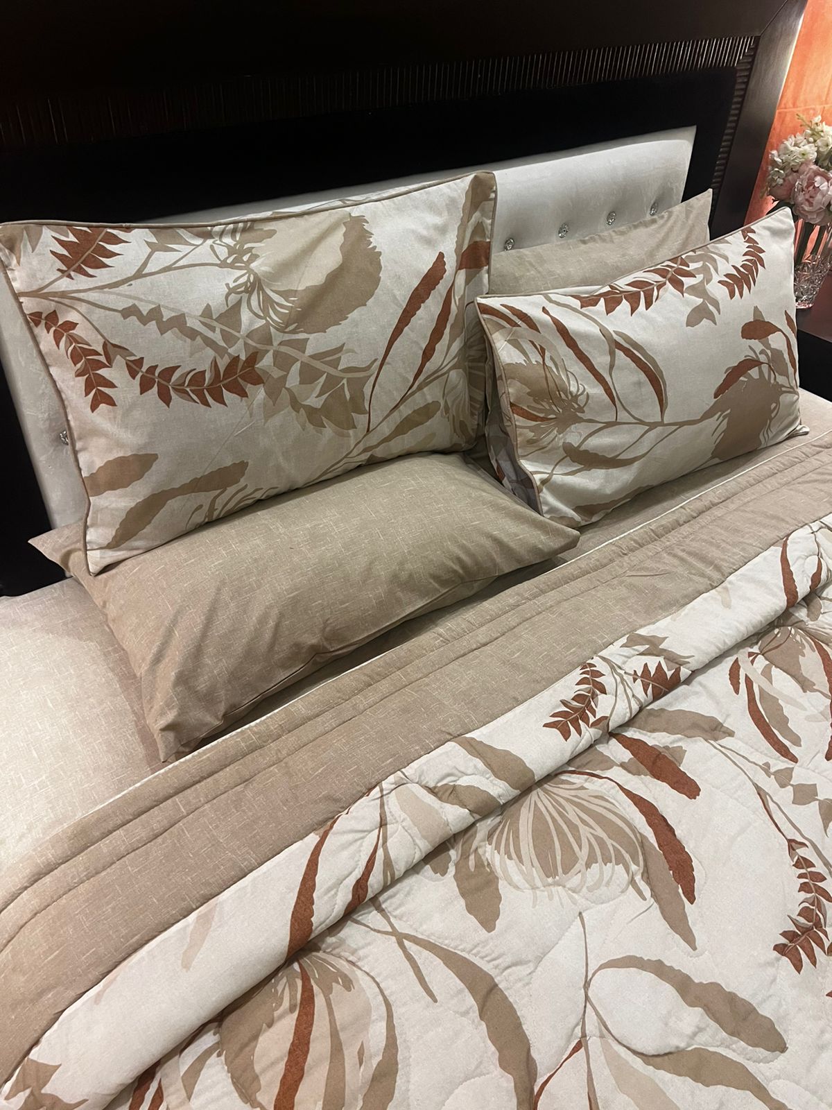 IV635 Cotton Duvet Cover Set - Without Filling