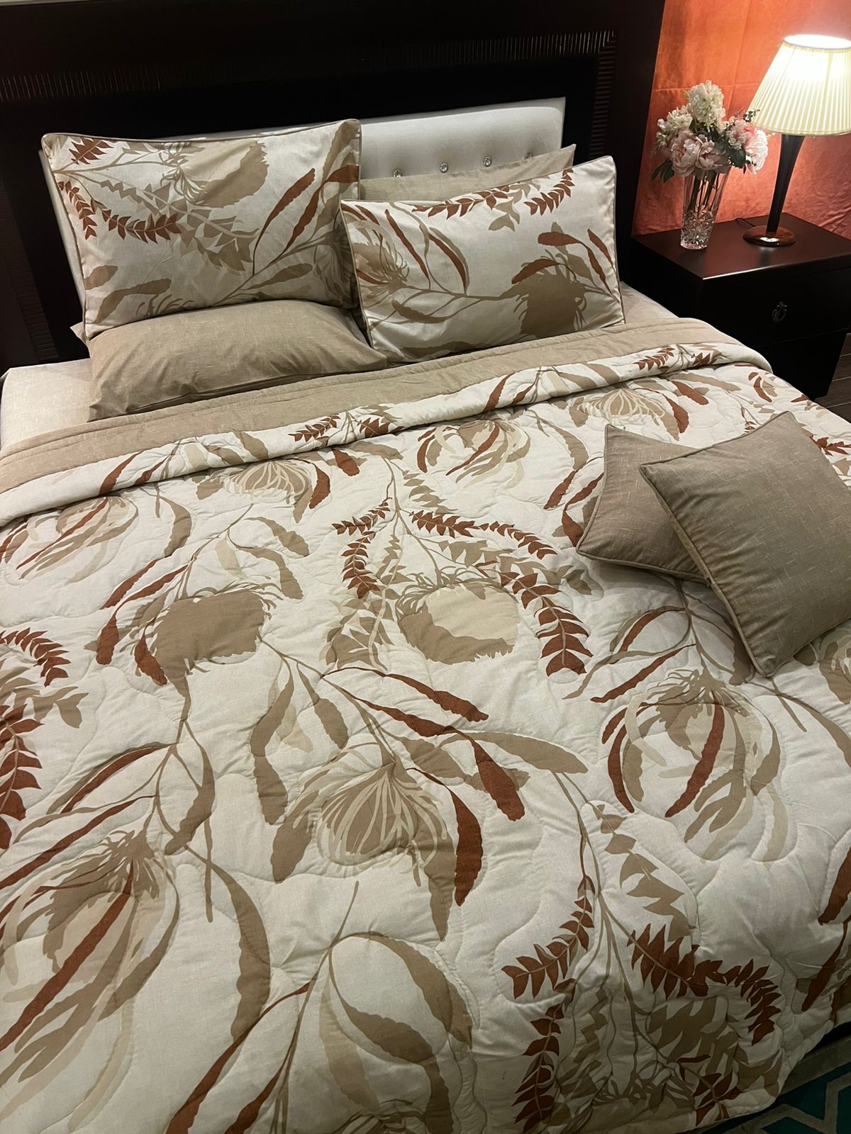 IV635 Cotton Duvet Cover Set - Without Filling