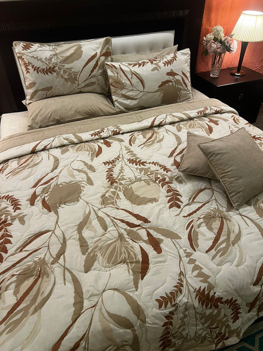 IV635 Cotton Comforter Set - Light Filling