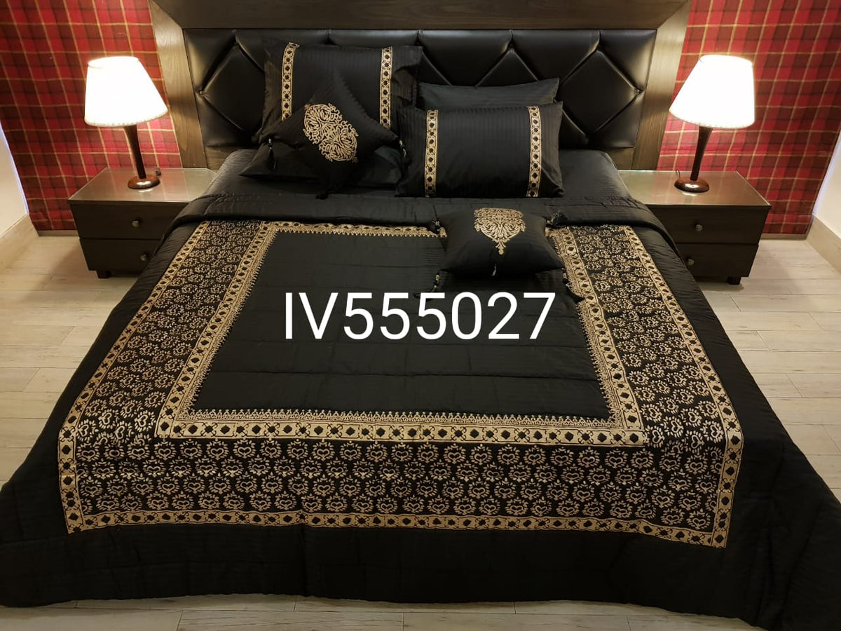 The Black Velvet Empress Bridal Set