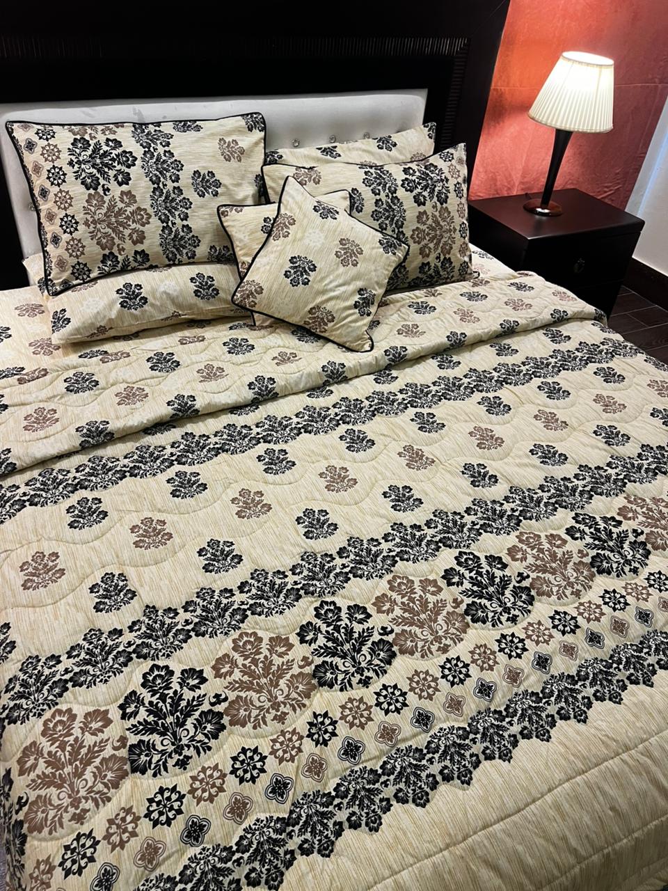 IV647 Cotton Comforter Set - Light Filling