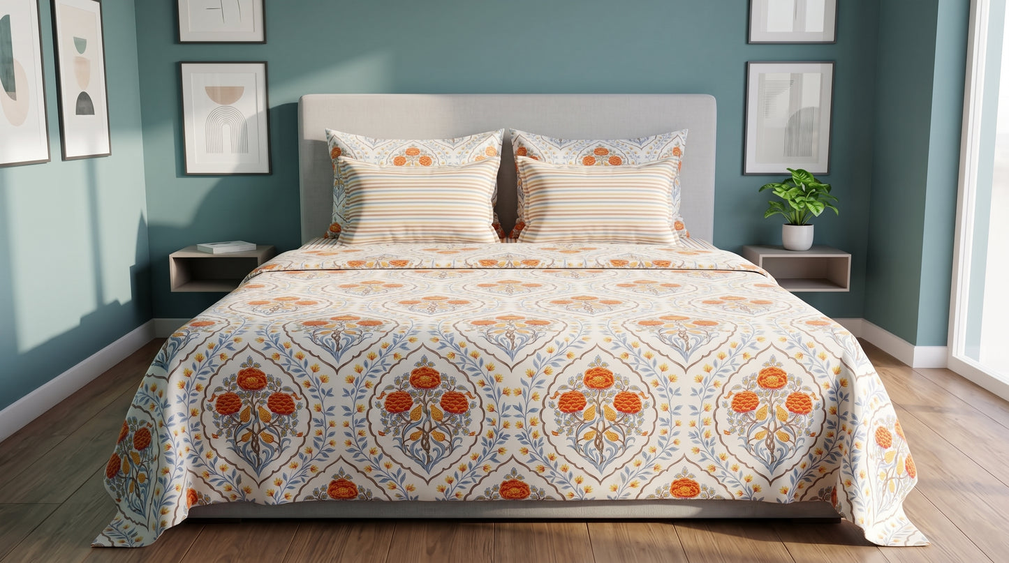IVB012 Cotton Bed Sheet Set