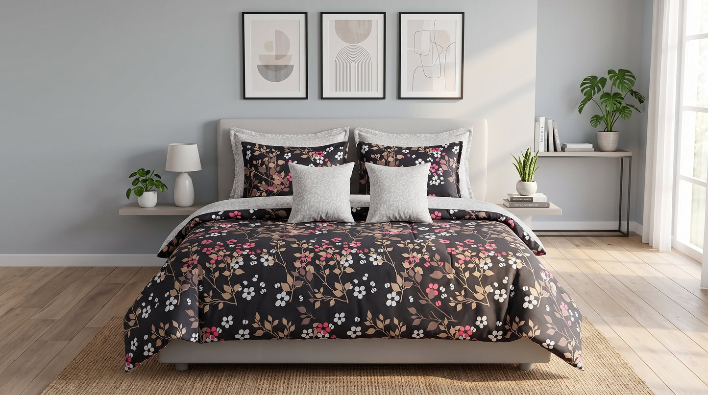 IV960 Cotton Duvet Cover Set - Without Filling