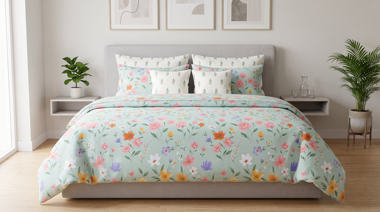 The Tranquil Garden Duvet Cover Set
