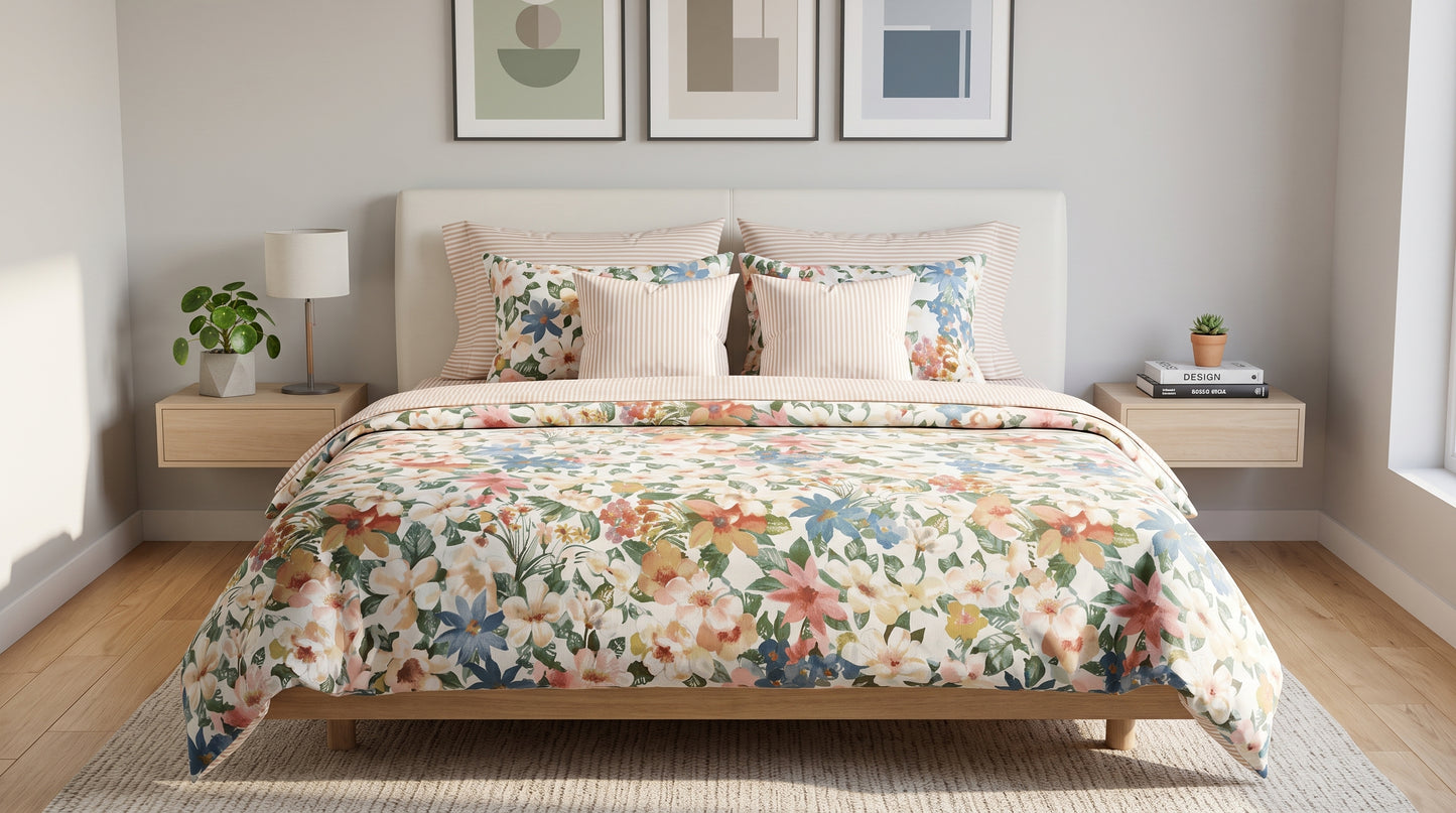 Sunlit Garden Flora Comforter Set