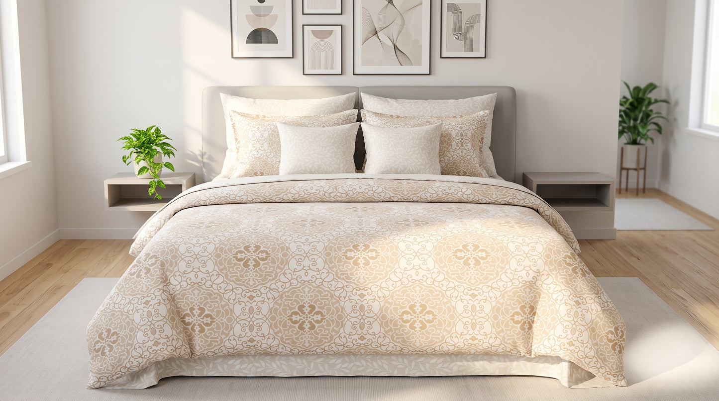 IV959 Cotton Duvet Cover Set - Without Filling