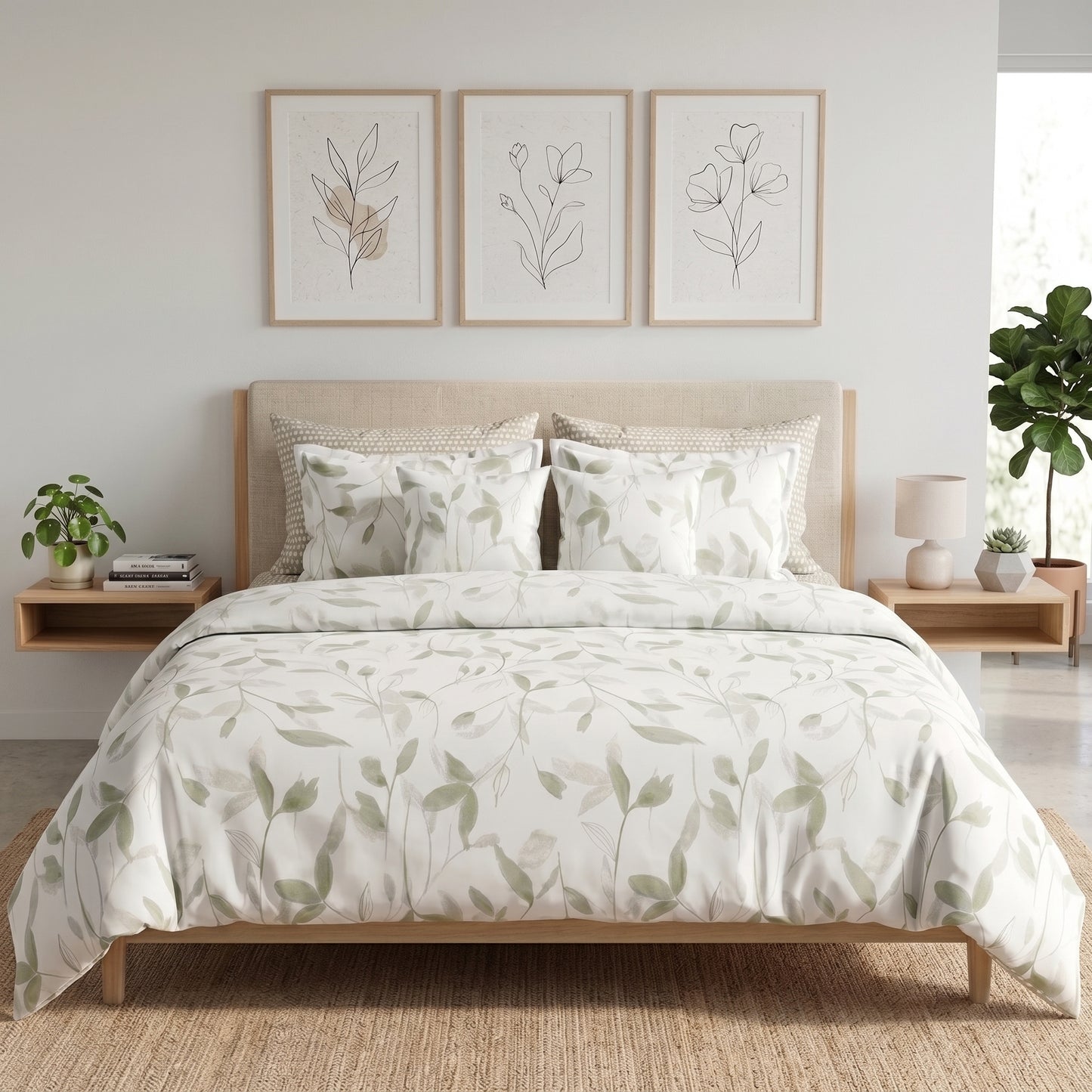 Whispering Willow Duvet Cover Set