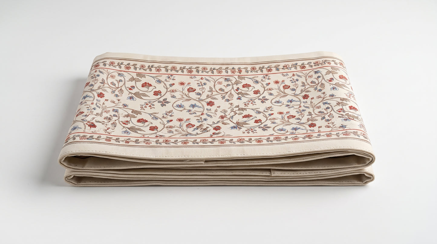 Vintage Vine Jacquard Table Runner