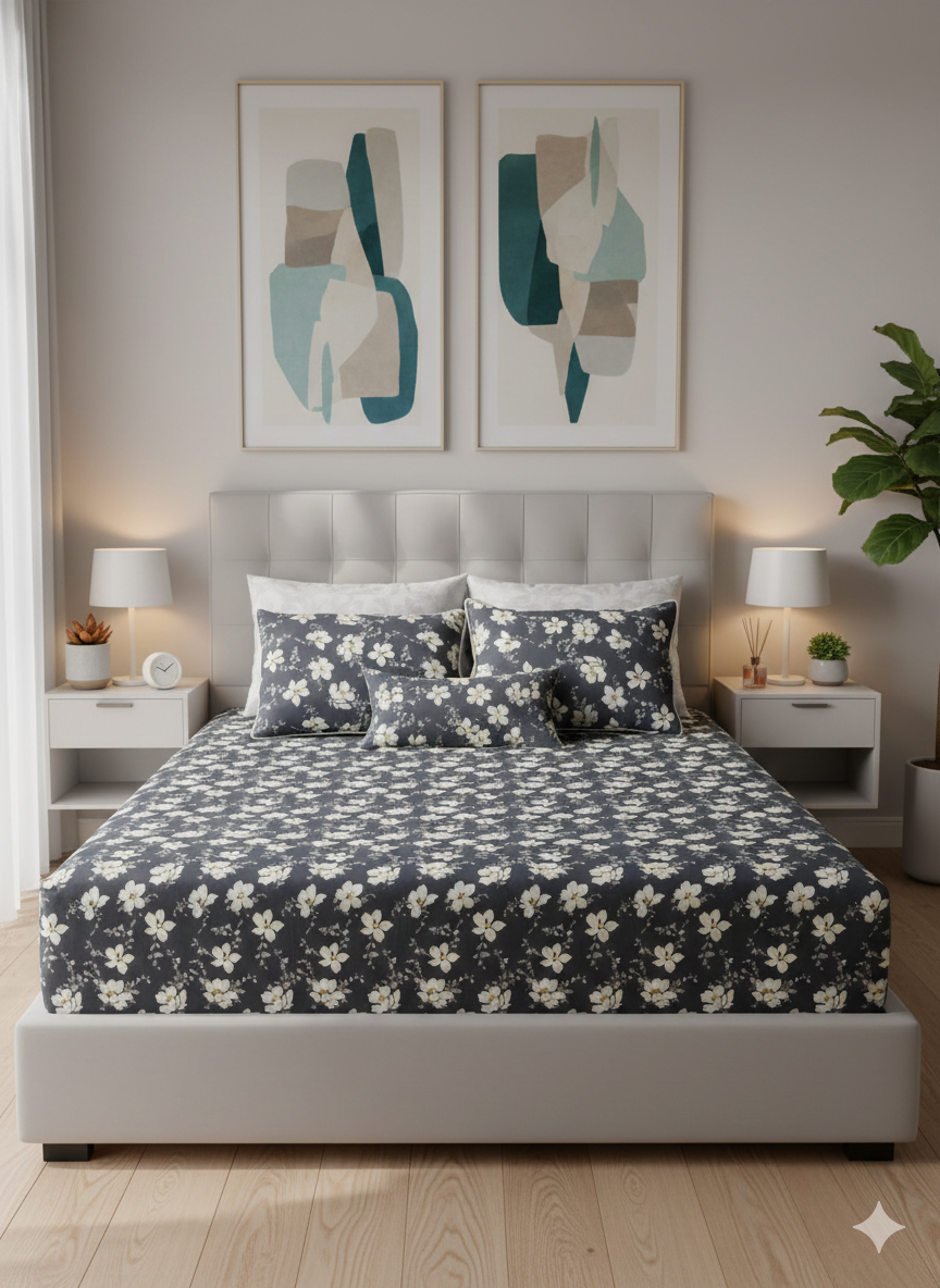 IVS744 Cotton Bed Sheet Set