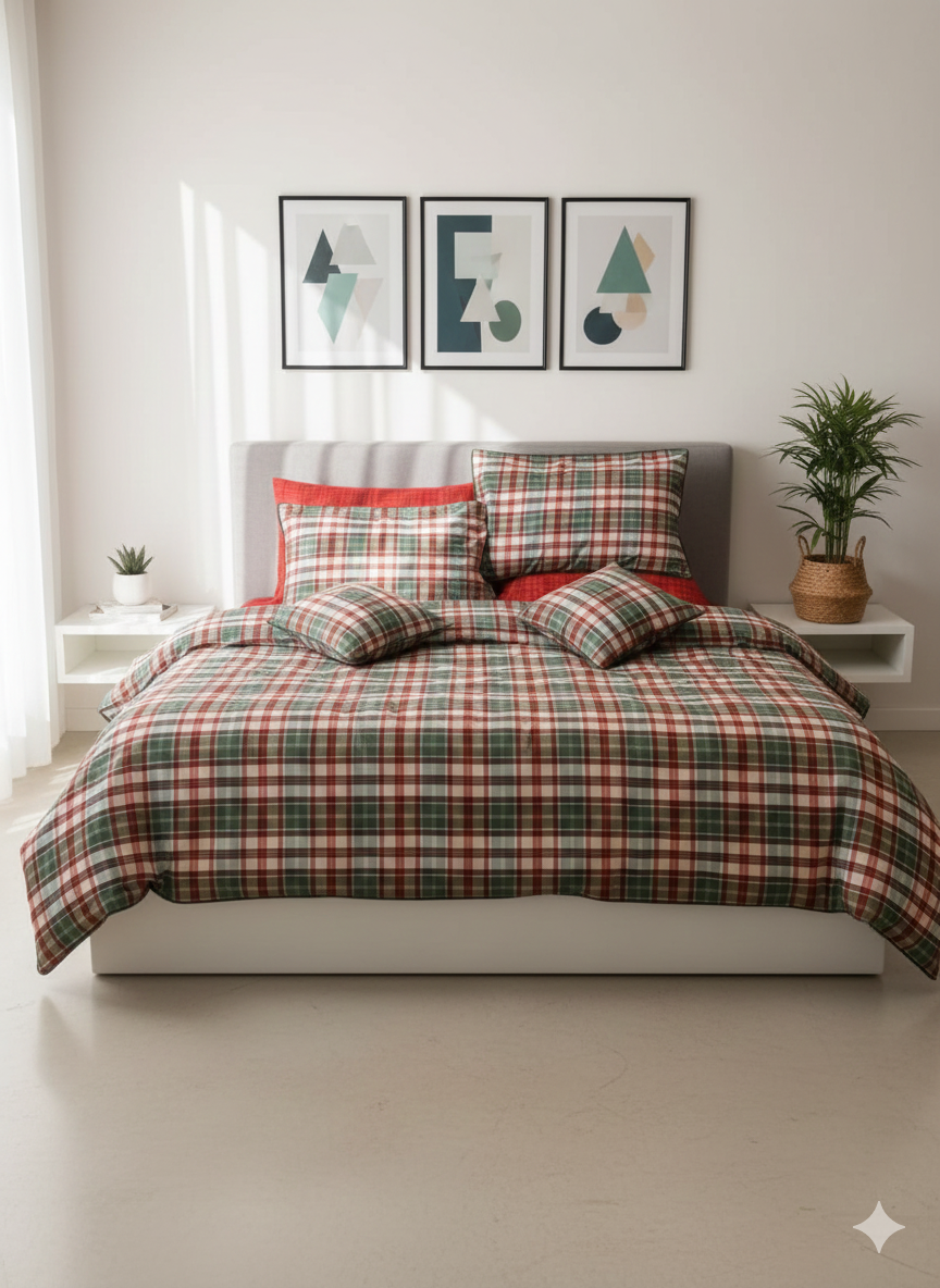 IV754 Cotton Duvet Cover Set - Without Filling