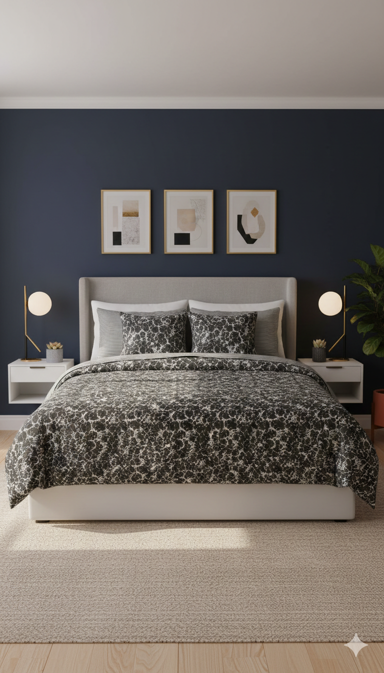IV792 Cotton Duvet Cover Set - Without Filling