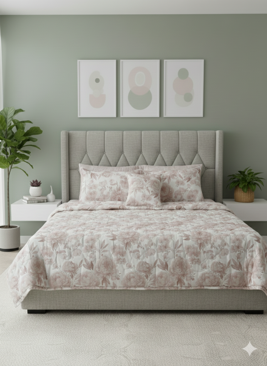 IV616 Cotton Duvet Cover Set - Without Filling